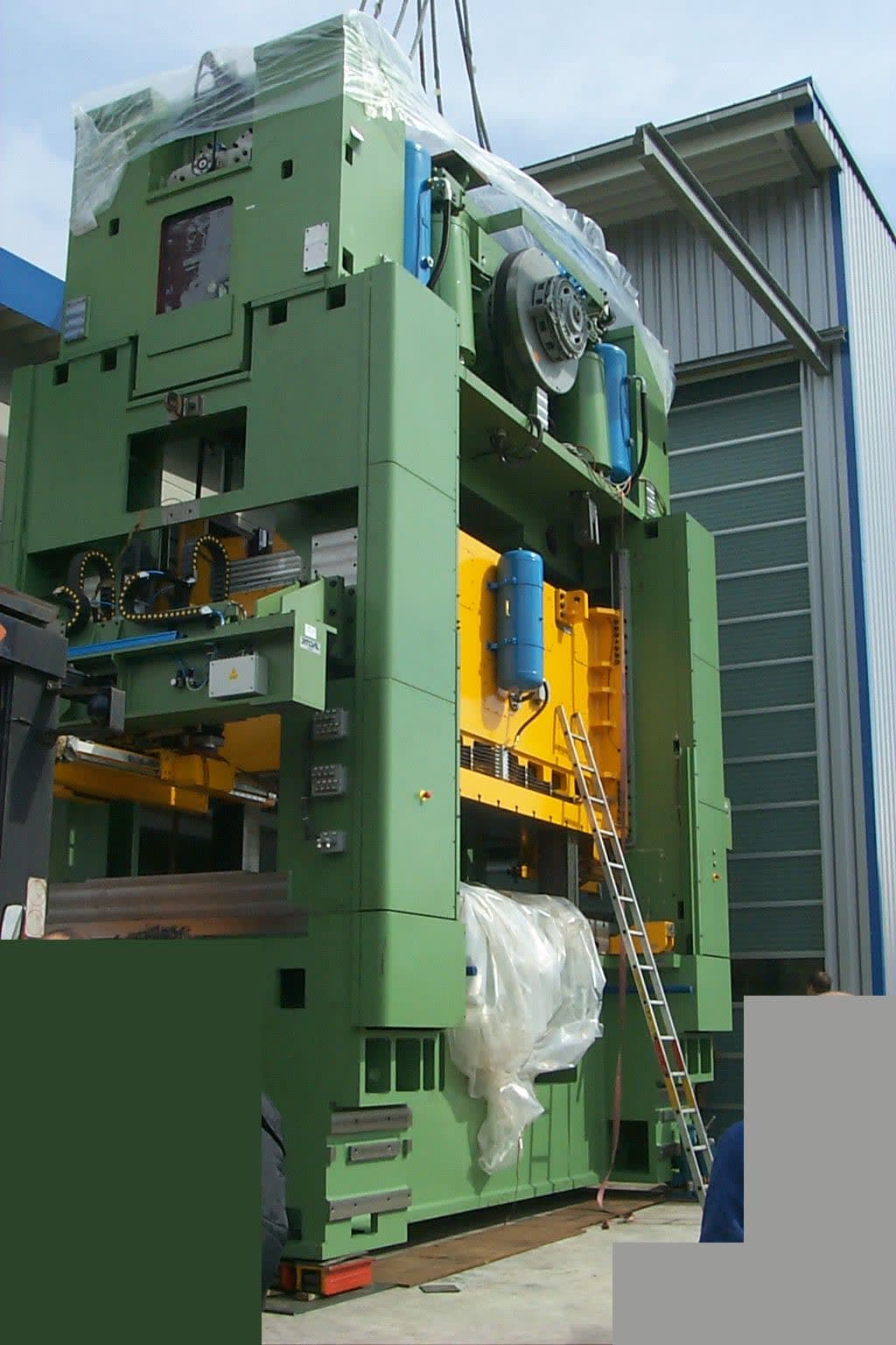 Hydraulic H-frame workshop press